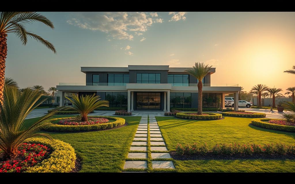 تصميم حدائق صخرية حديثة بجدة